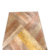 Bout de canapé marqueterie bois manguier GM 55x35xH55cm Bout de canapé marqueterie bois manguier GM 55x35xH55cm