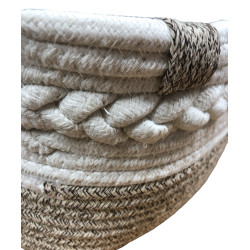 PANIER RANGEMENT NATUREL MM 32X25XH18CM
