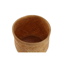 PORTE PLANTE CACHE POT BAMBOU MM NATUREL