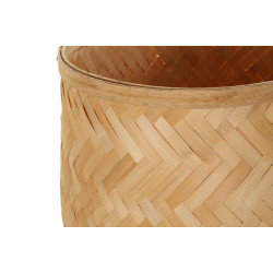 PORTE PLANTE CACHE POT BAMBOU MM NATUREL