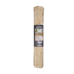 TAPIS SAGANE 50x80CM JUTE+POLYESTER RECTANGLE A FRANGES