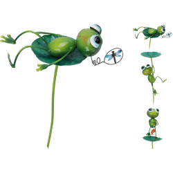 Pique metal grenouille