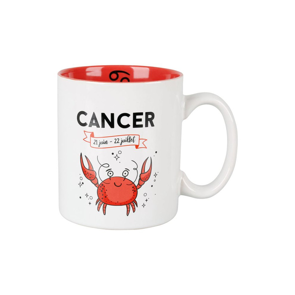 Mug 31 cl Grès HOROSCOPE Cancer Ø 8.5 c
