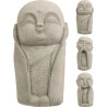 Bouddha sagesse resine effet pierre