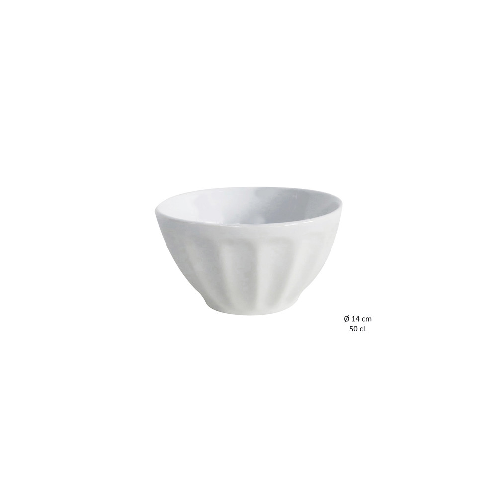BOL CANNELE BLANC 50CL-GRES
