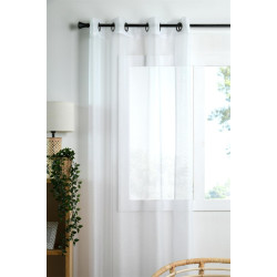 VOILE LINWOOD 140X260CM BLANC