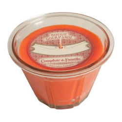 Bougie épices gourmande orange 220gr