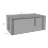 HOUSSE PROT TABLE RECT 245X125X80CM HOUSSE PROT TABLE RECT 245X125X80CM
