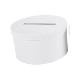 URNE RONDE BLANCHE PM D21.5 H12CM