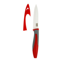 Couteau en céramique multi usage avec étui L10cm