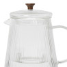 THEIÈRE DILACIA 1L VERRE STRIEE +FILTRE