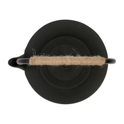 THEIÈRE FONTE PICOTS NOIR 1.2L +FILTRE