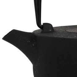 THEIÈRE FONTE ARTY NOIR 1L +FILTRE