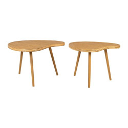 SET TABLES BASSES X2 TAMBA 84X68+71X59 e