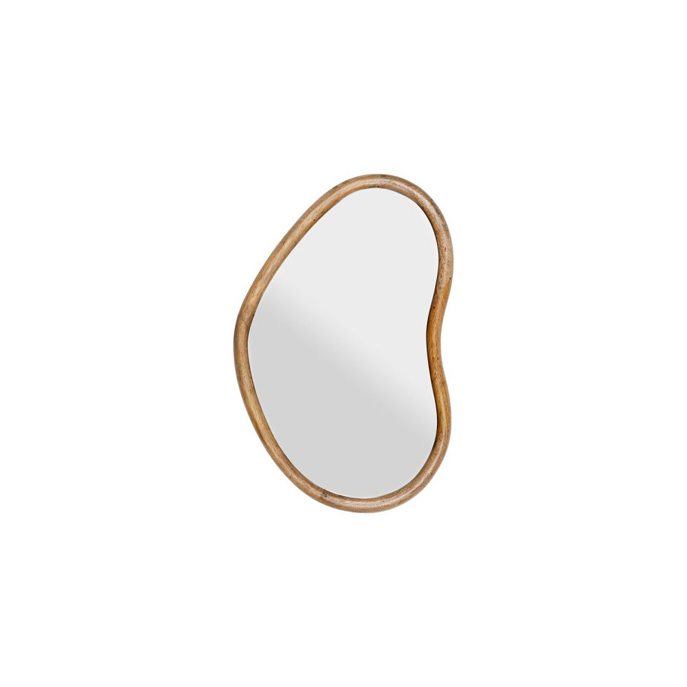 MIROIR "HERVEA" NATUREL 57X40CM MIROIR "HERVEA" NATUREL 57X40CM