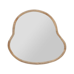 MIROIR "HERVEA" NAT 66X62CM