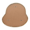 Miroir Hervea en manguier naturel 66x62cm Miroir Hervea en manguier naturel 66x62cm