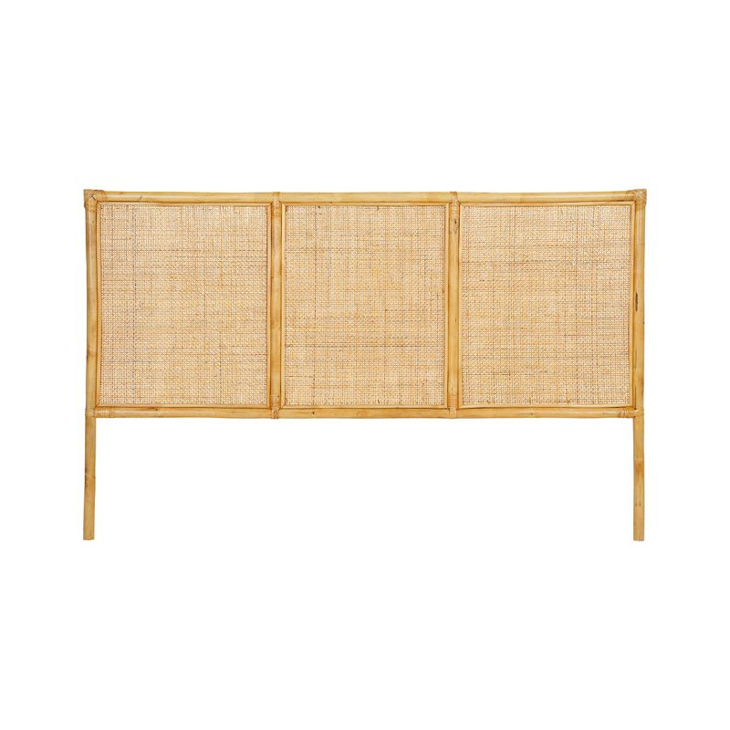 TETE LIT "BALAMEA" NATUREL 160X100CM Rot