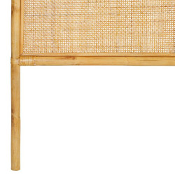 TETE LIT "BALAMEA" NATUREL 160X100CM Rot