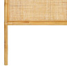 TETE LIT "BALAMEA" NATUREL 160X100CM Rot TETE LIT "BALAMEA" NATUREL 160X100CM Rot