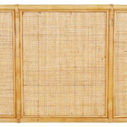 TETE LIT "BALAMEA" NATUREL 160X100CM Rot