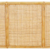 TETE LIT "BALAMEA" NATUREL 160X100CM Rot TETE LIT "BALAMEA" NATUREL 160X100CM Rot