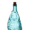BOUTEILLE "POISSON" TURQUOISE 1.1L-H33 BOUTEILLE "POISSON" TURQUOISE 1.1L-H33