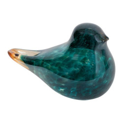 PRESSE-PAPIER MOINEAU SERIN INDIGO H9CM