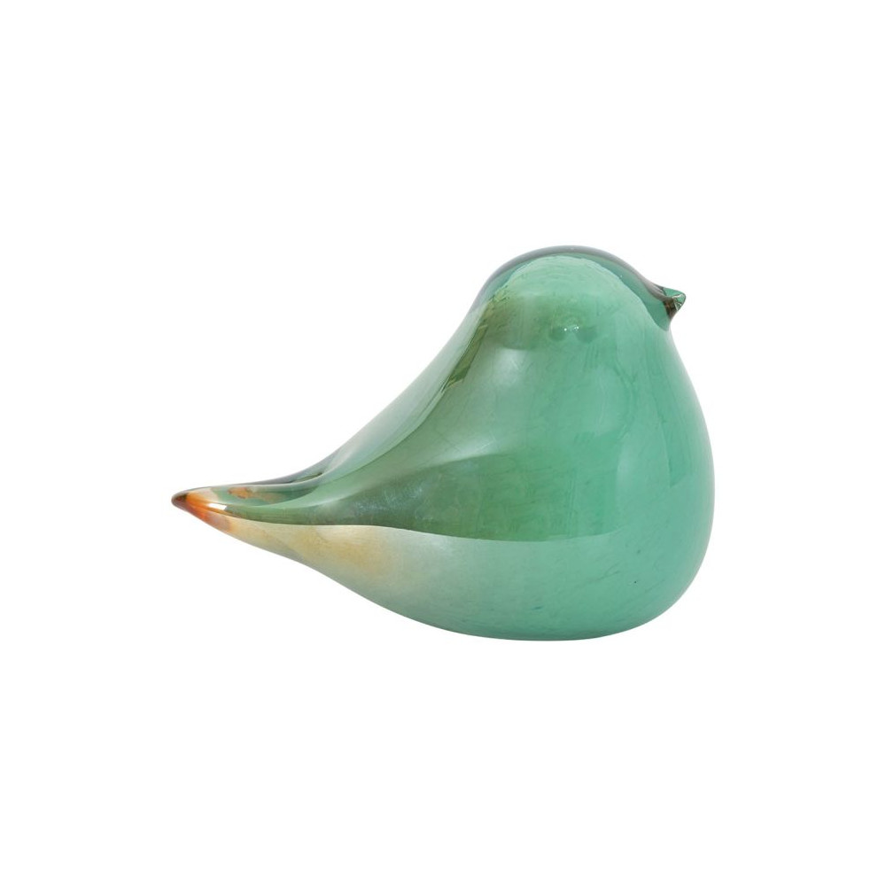 Presse papier moineau serin menthe Presse papier moineau serin menthe