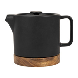 THEIÈRE NORDIKA NOIR 70CL MATE + FILTRE