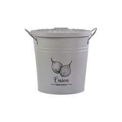 Pot conservation oignons D.19 H.20cm
