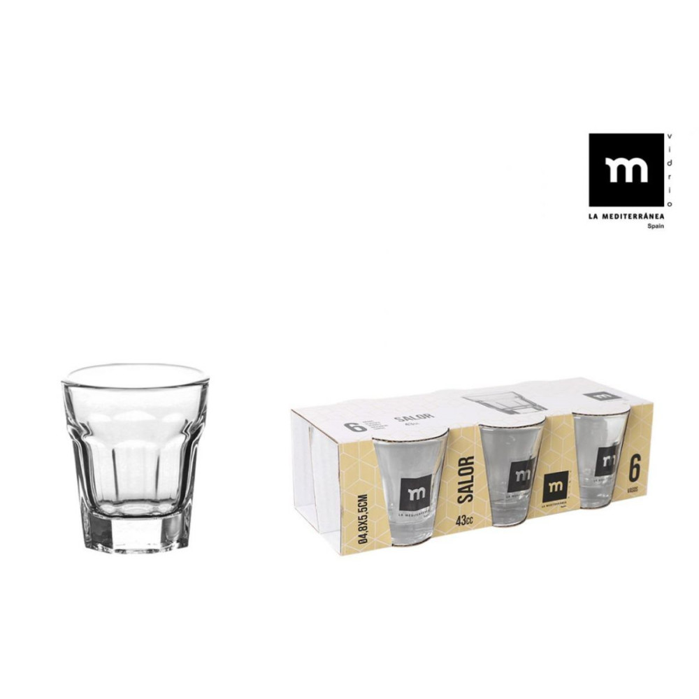 VERRES A SHOT "CHUPITO" X6 43CL