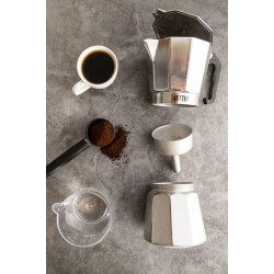 CAFETIERE ITALIENNE 6 TASSES INDUCTION