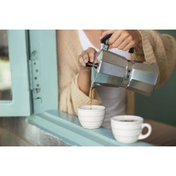 CAFETIERE ITALIENNE 6 TASSES INDUCTION