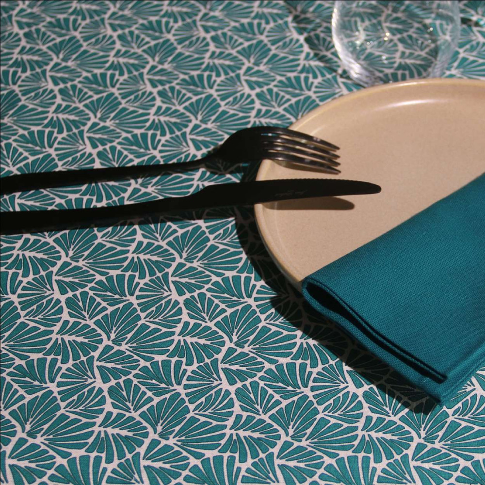 Nappe ANTIBES OCEAN 150X150 en tissus e
