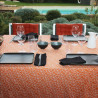 Nappe ANTIBES BURNT ORANGE 200X150 en ti