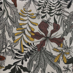 Nappe BANGKOK BOIS DE ROSE 150X150 en ti