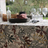 Nappe BANGKOK BOIS DE ROSE 200X150 en ti