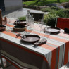 Nappe OLERON BURNT ORANGE 150X150 en tis