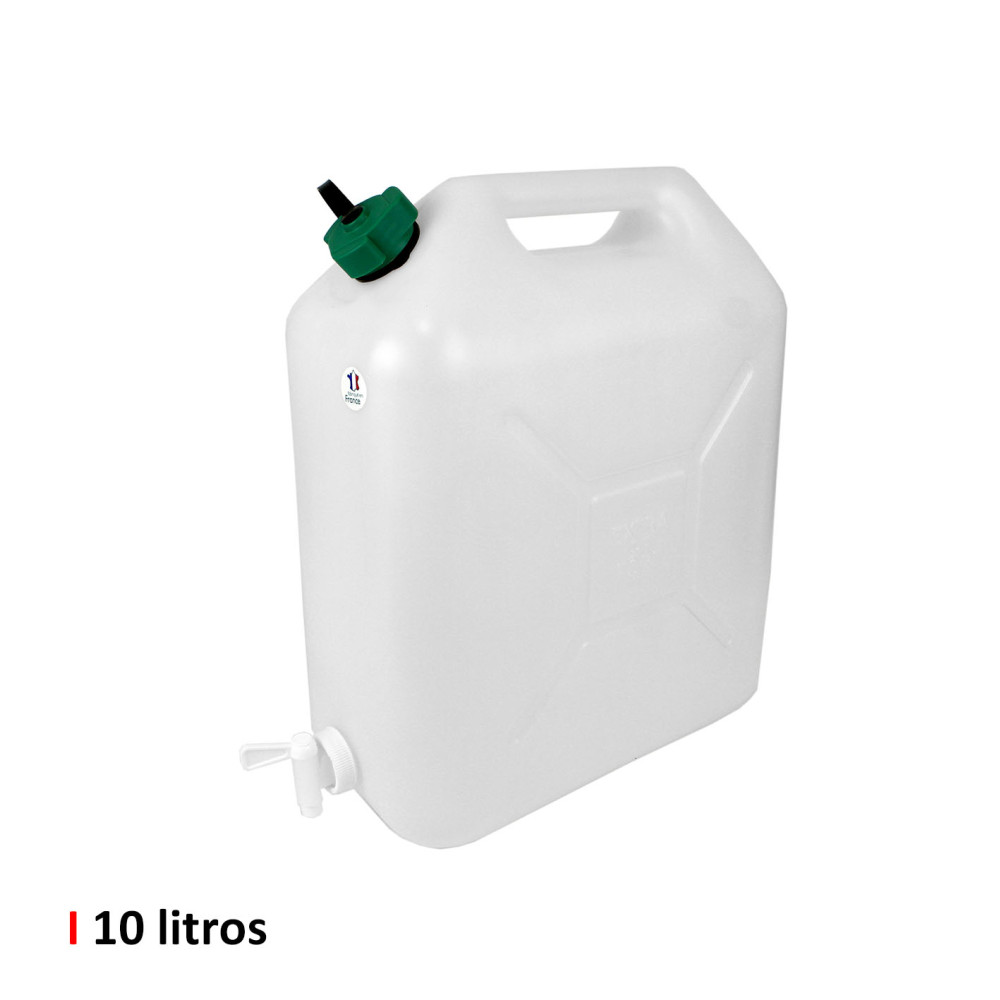 Jerrican 10 litres avec robinet Jerrican 10 litres avec robinet