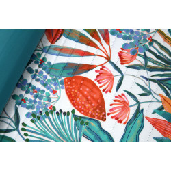 MAT. PLAGE MANDALI 150X60+15 AVEC TÊTI