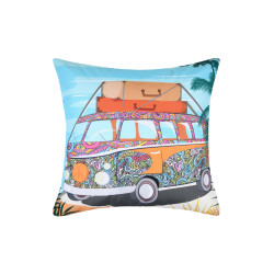 COUSSIN VOYAGE EN BUS OUTDOOR 45X45 CM