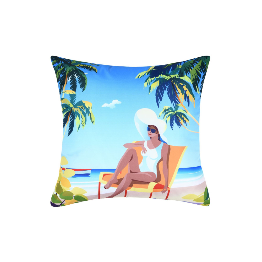 COUSSIN OUTREMER OUTDOOR 45X45 CM