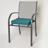Galette de chaise extérieur Hawaï pétrole 40x40x5cm Galette de chaise extérieur Hawaï pétrole 40x40x5cm