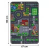 Speelmat voor kinderen in het stadscentrum 67x100cm