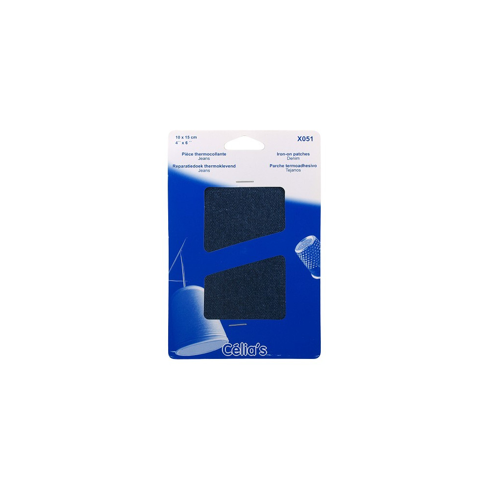 PIECE THERMOCOLLANTE JEANS 10X15CM