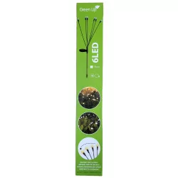 6-taks LED-vuurvliegjes-effectboeket
