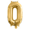 BALLON METALLIQUE 0 DORE