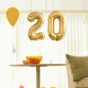 BALLON METALLIQUE 0 DORE BALLON METALLIQUE 0 DORE