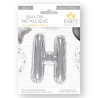 BALLON METAL "H" ARGENT BALLON METAL "H" ARGENT